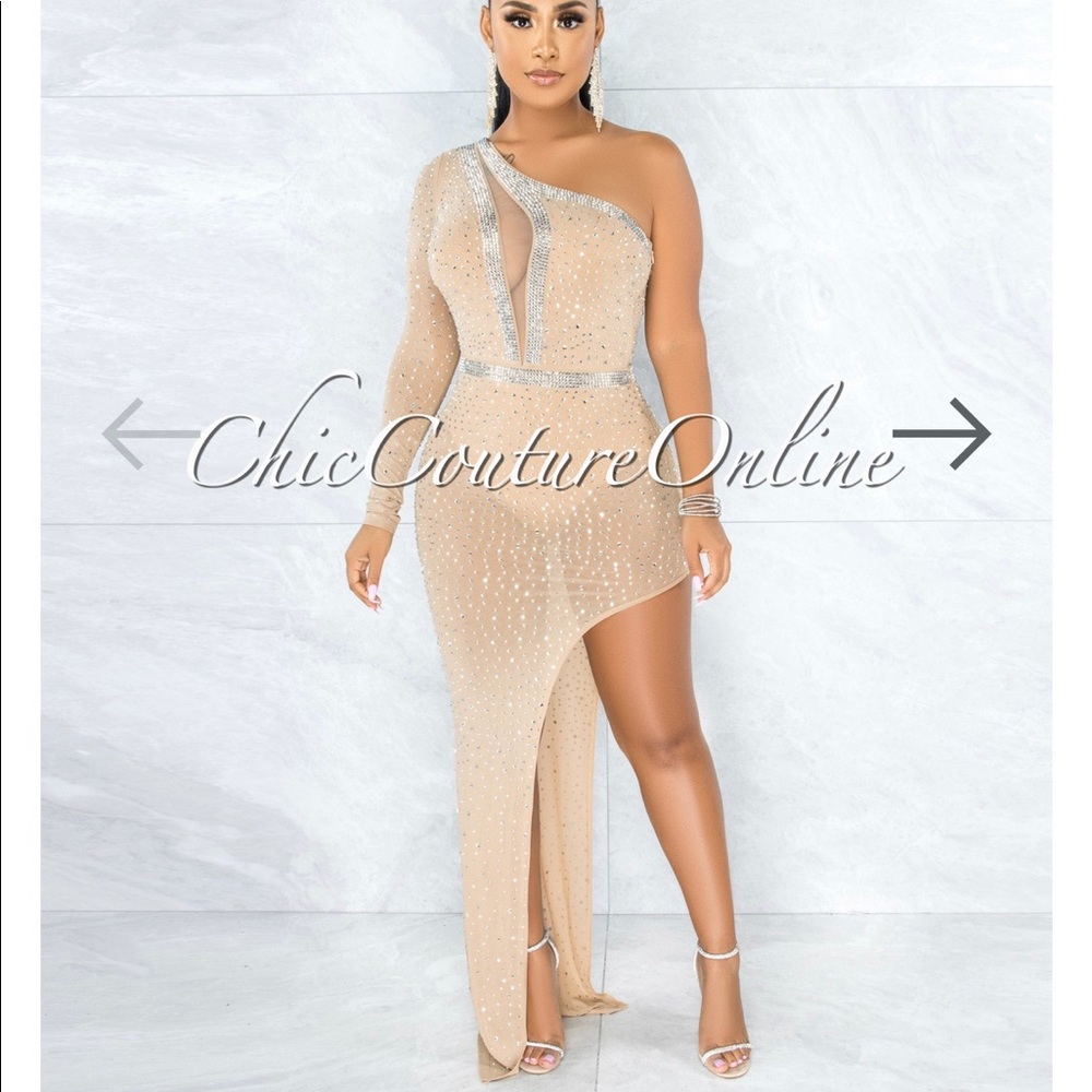 Rhinestone dress
